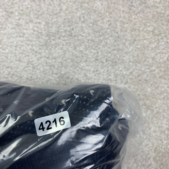 FLAW J.Crew Sweater Mens M Navy Blue Lambswool Reindeer Snowflake Fair Isle - Picture 14 of 14